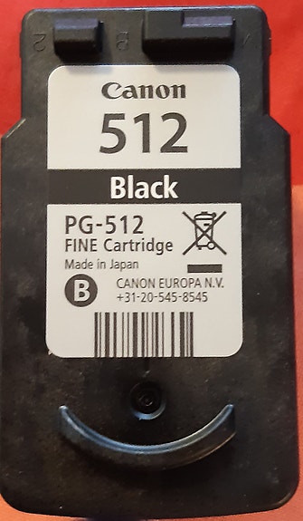 Canon PG-512 Black mustekasetti