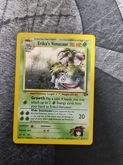 Pokemon Erika's Venusaur 4/132 Gym Challenge | Tori