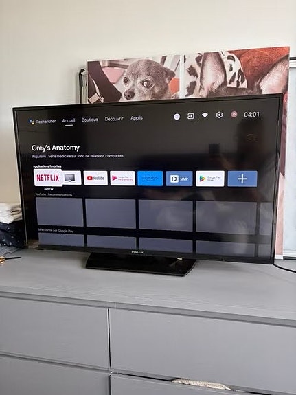 Finlux Andriod tv 43" (2026)– Kuin uusi! (Takuu 42 kk)
