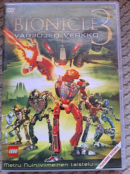 Lego bionicle 3 varjojen verkko dvd