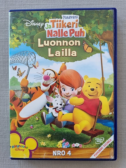 DVD Ystäväni Tiikeri ja Nalle Puh luonnon lailla