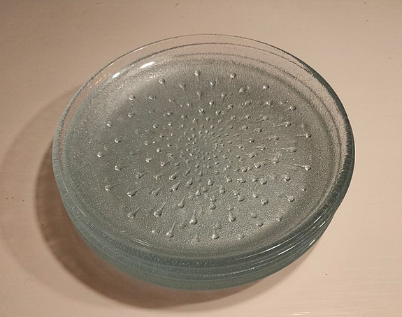 Riihimäen Lasi Pisara lautanen 24cm 5kpl