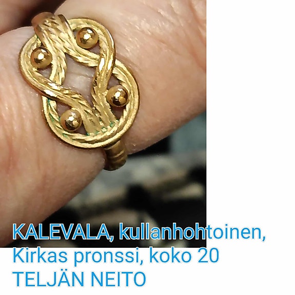 KALEVALA-sormus, ILMAJOKI, KIVENNAVAN, LAPIN, SYDÄN, USKELA, RÄISÄLÄ