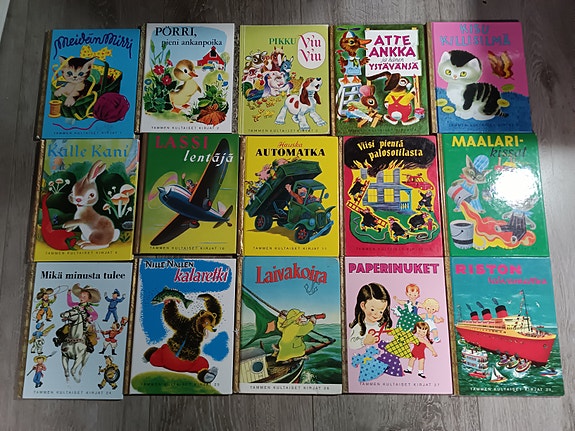 Tammen Kultaiset kirjat # 1-99 sarjaa (Herttoniemi/Hki)