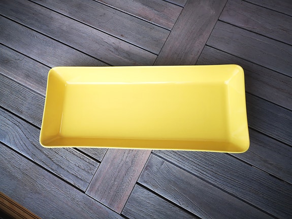 Iittala Teema tarjoiluvati keltainen