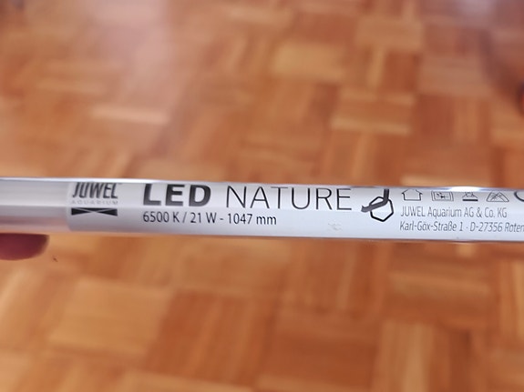 Käyttämätön Juwel led nature -putki 1047 mm (allas 120 cm)