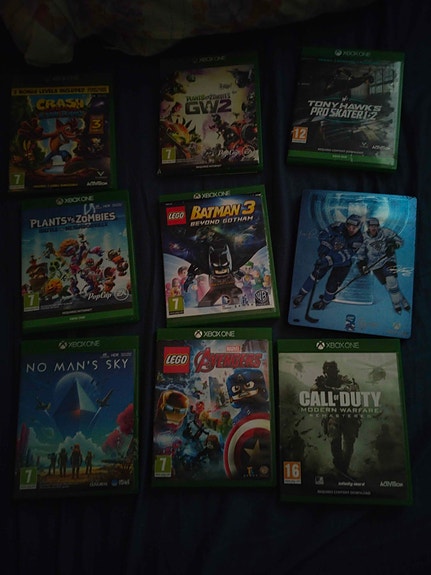Xbox one pelejä